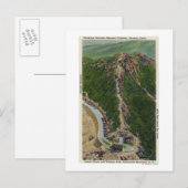 Uitzicht van de Winding Trail, Castle, Top Briefkaart (Voorkant / Achterkant)