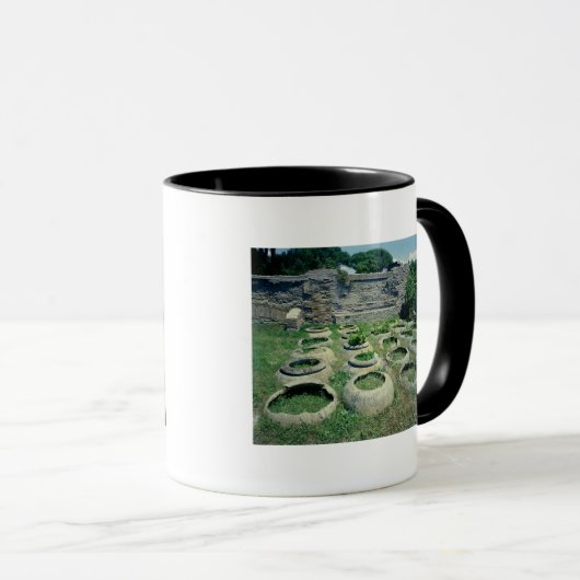 Uitzicht van de winkels mok (Voorkant rechts)