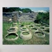 Uitzicht van de winkels poster (Voorkant)