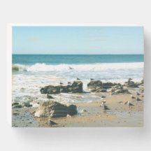 Uitzicht van de Winteroceaan