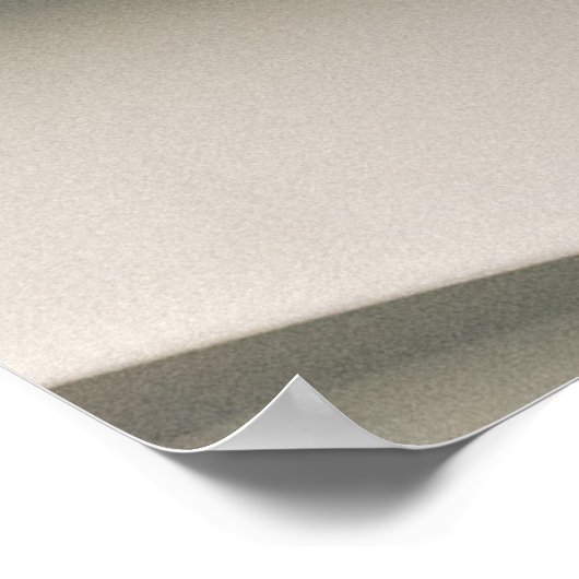 Uitzicht van de woestijn vanuit de lucht poster (Hoek)