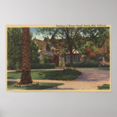 Uitzicht van de woonplaats van Eleanor Powell Poster (Voorkant)