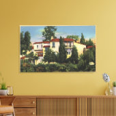 Uitzicht van de woonplaats van William Powell Canvas Afdruk (Insitu (Woonkamer))