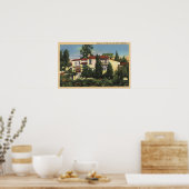 Uitzicht van de woonplaats van William Powell Poster (Keuken)