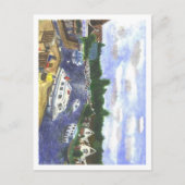 Uitzicht van de Wroxham Bridge Norfolk Broads Briefkaart (Voorkant)