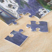 Uitzicht van de Wroxham Bridge Norfolk Broads Legpuzzel (Zijkant)