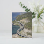 Uitzicht van de Zee Cliff Bridge bij Wollongong; Briefkaart (Staand voorkant)