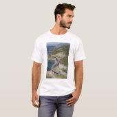 Uitzicht van de Zee Cliff Bridge bij Wollongong; T-shirt (Voorkant volledig)