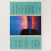 Uitzicht van de zee van de diepzeezonsopgang van d legpuzzel (Verticaal)