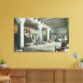 Uitzicht van de Zeemeermin Canvas Afdruk (Insitu (Woonkamer))