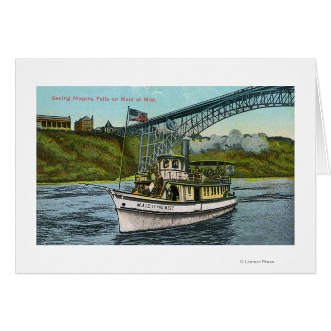 Uitzicht van de Zeemeermin van de Mist Boat 2 (Voorkant Horizontaal)