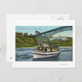 Uitzicht van de Zeemeermin van de Mist Boat 2 Briefkaart (Voorkant / Achterkant)