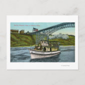 Uitzicht van de Zeemeermin van de Mist Boat 2 Briefkaart (Voorkant)