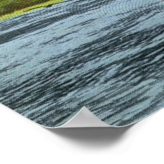 Uitzicht van de Zeemeermin van de Mist Boat 2 Poster (Hoek)