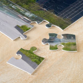 Uitzicht van de zeepier legpuzzel (Zijkant)