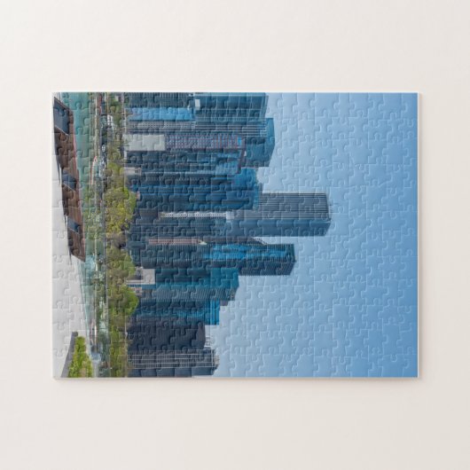 Uitzicht van de zeepier legpuzzel (Horizontaal)