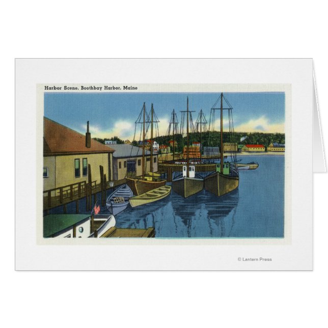 Uitzicht van de Zeilboten gedoceerd in de haven (Voorkant Horizontaal)