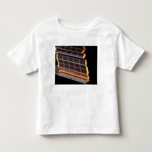 Uitzicht van de zonnepanelen kinder shirts (Voorkant)