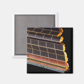 Uitzicht van de zonnepanelen magneet (Voorkant / Achterkant)