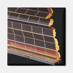 Uitzicht van de zonnepanelen magneet