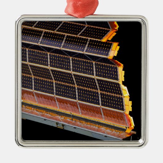 Uitzicht van de zonnepanelen metalen ornament (Voorkant)