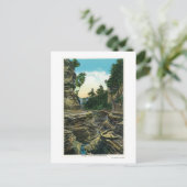 Uitzicht van de Zuidelijke Entrance Gorge Briefkaart (Staand voorkant)