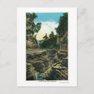 Uitzicht van de Zuidelijke Entrance Gorge Briefkaart