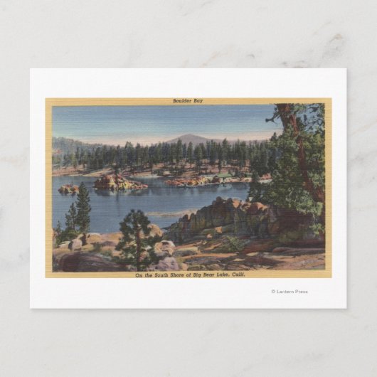 Uitzicht van de zuidkust van Boulder Bay Briefkaart (Voorkant)