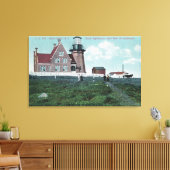 Uitzicht van de Zuidvuurtoren Canvas Afdruk (Insitu (Woonkamer))
