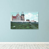 Uitzicht van de Zuidvuurtoren Canvas Afdruk (Insitu (Houten vloer))