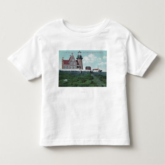 Uitzicht van de Zuidvuurtoren Kinder Shirts (Voorkant)