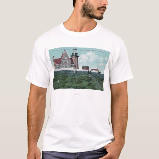 Uitzicht van de Zuidvuurtoren T-shirt (Voorkant)