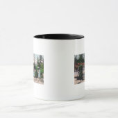 Uitzicht van de zwembad, CA Mok (Midden)