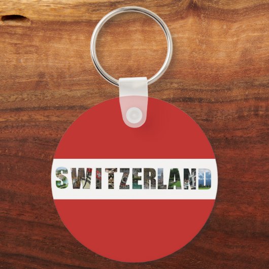 Uitzicht van de Zwitserse Sleutelhanger (Achterkant)