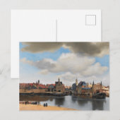 Uitzicht van Delft Briefkaart (Voorkant / Achterkant)