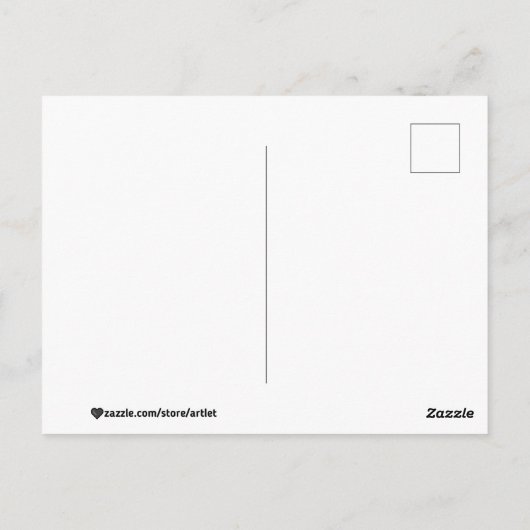 Uitzicht van Delft Briefkaart (Achterkant)