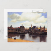 Uitzicht van Delft Briefkaart (Voorkant / Achterkant)