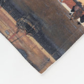 Uitzicht van Delft, Johannes Vermeer, 1659-1660 Fleece Deken (Hoek)