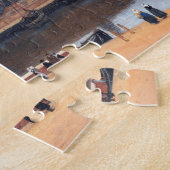 Uitzicht van Delft, Johannes Vermeer, 1659-1660 Legpuzzel (Zijkant)