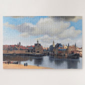 Uitzicht van Delft, Johannes Vermeer, 1659-1660 Legpuzzel (Horizontaal)