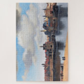 Uitzicht van Delft, Johannes Vermeer, 1659-1660 Legpuzzel (Verticaal)