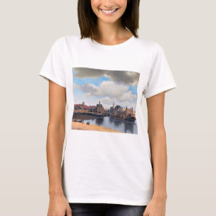 Uitzicht van Delft, Johannes Vermeer, 1659-1660 T-shirt