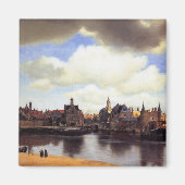 Uitzicht van Delft Magneet (Voorkant)