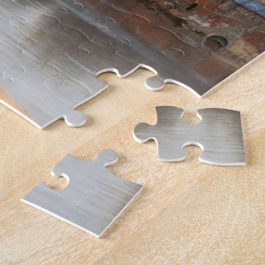 Uitzicht van Delft van Johannes Vermeer 1660 Legpuzzel (Zijkant)