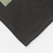 Uitzicht van Delft van Johannes Vermeer Fleece Deken (Hoek)