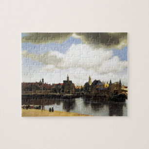 Uitzicht van Delft van Johannes Vermeer Legpuzzel