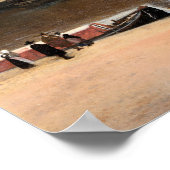 Uitzicht van Delft van Johannes Vermeer Poster (Hoek)