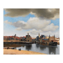 Uitzicht van Delft Vermeer