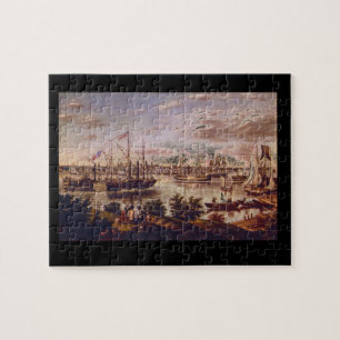 Uitzicht van Detroit in 1836_Art of America Legpuzzel