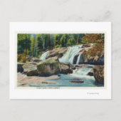 Uitzicht van Diana's Bath Briefkaart (Voorkant)